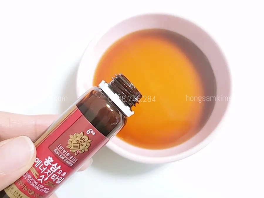 Nước hồng sâm Energy Time Shot Kim's 20ml x 20 chai | Kim's Red Ginseng | hongsamkims.com