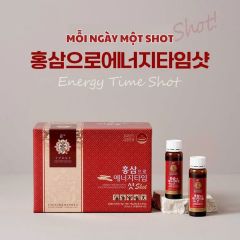 Nước hồng sâm Energy Time Shot Kim's 20ml x 20 chai | hongsamkims.com