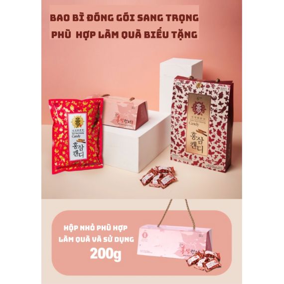 Kẹo hồng sâm Kim's Candy 200g | hongsamkims.com