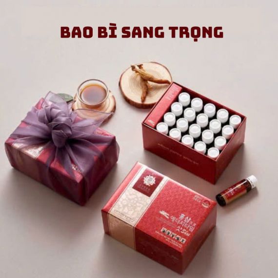 Nước hồng sâm Energy Time Shot Kim's 20ml x 20 chai | hongsamkims.com