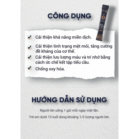 Nước hồng sâm linh chi Energy Time Plus Kim's 10ml x 32 gói | hongsamkims.com