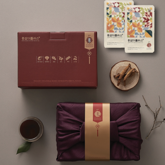 Nước hồng sâm Tonic Plus Kim's 50ml x 20 gói | hongsamkims.com