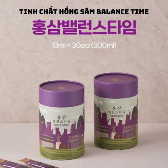 Tinh chất hồng sâm Extract Balance Time Kim's 10ml x 30 gói | hongsamkims.com