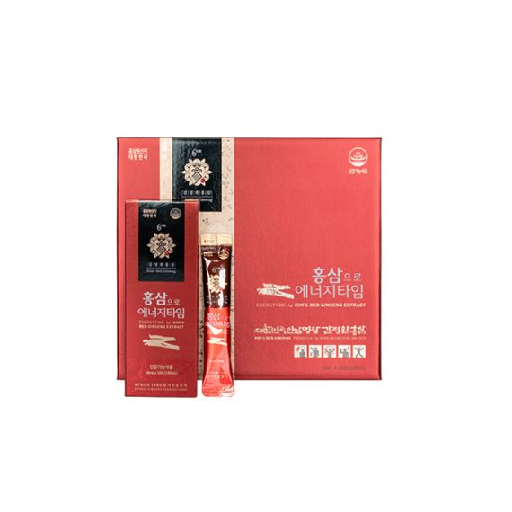 Tinh chất hồng sâm Energy Time Kim's 10g x 30 gói | hongsamkims.com