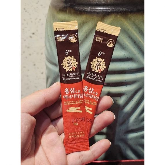 Tinh chất hồng sâm Energy Time Kim's 10g x 30 gói | hongsamkims.com