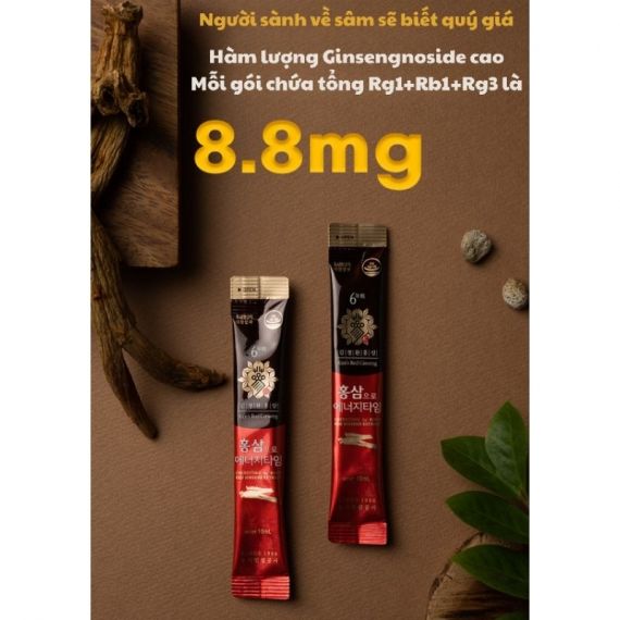 Tinh chất hồng sâm Energy Time Kim's 10g x 30 gói | hongsamkims.com